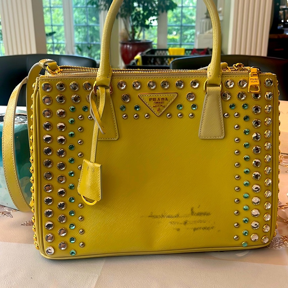 Original Prada bag we bought for 5000 but only used a couple times.